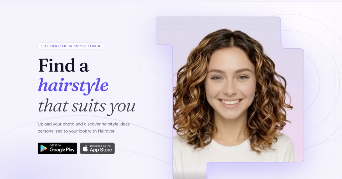 I built HairOver because choosing a new hairstyle shouldn't be a guessing game.